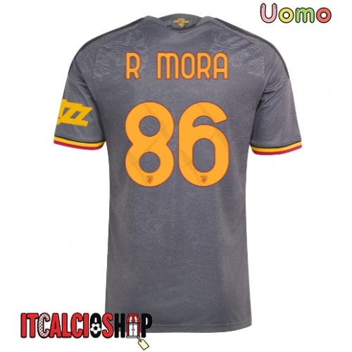 AS Roma Rodrigo Mora #86 Terza Maglia 2026-27 Manica Corta